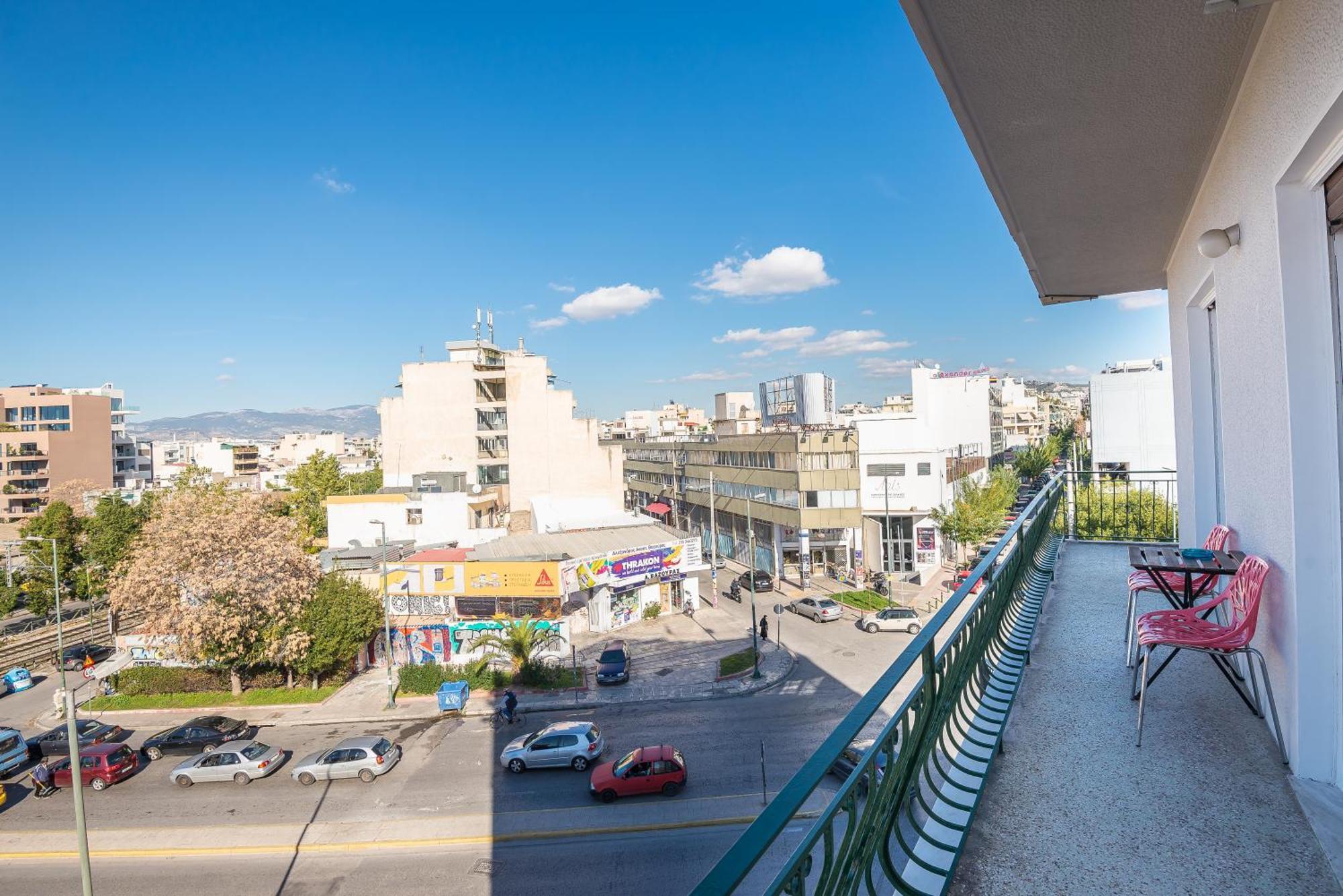 Super Paradise Apartments アテネ エクステリア 写真